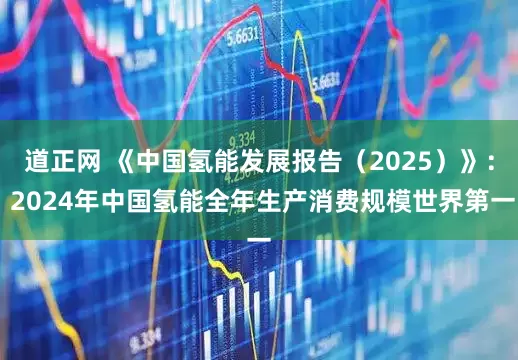 道正网 《中国氢能发展报告（2025）》： 2024年中国氢能全年生产消费规模世界第一