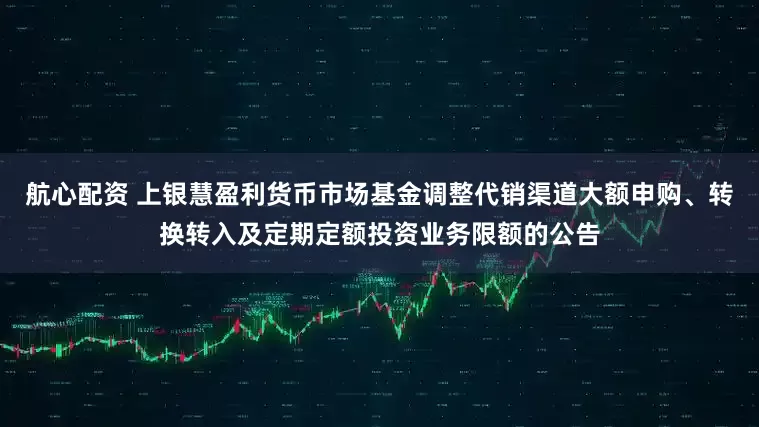 航心配资 上银慧盈利货币市场基金调整代销渠道大额申购、转换转入及定期定额投资业务限额的公告